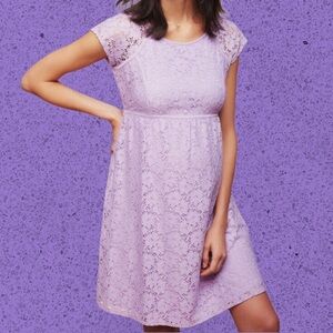 Maternity Lace Dress 💜